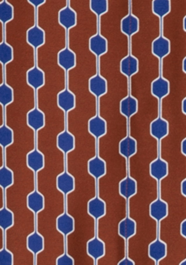 Kleid Druck in Braun | Seidensticker Onlineshop