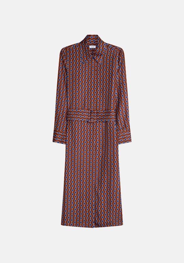 Kleid Druck in Braun | Seidensticker Onlineshop