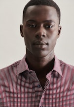 Slim Business shirt Print in Red |  Seidensticker Onlineshop