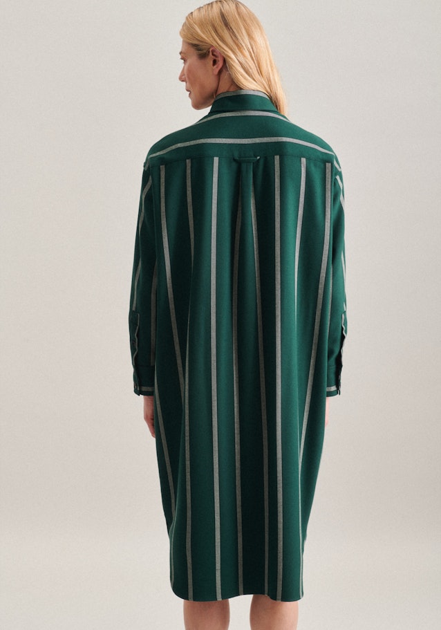 Flanell Midi Kleid in Grün |  Seidensticker Onlineshop
