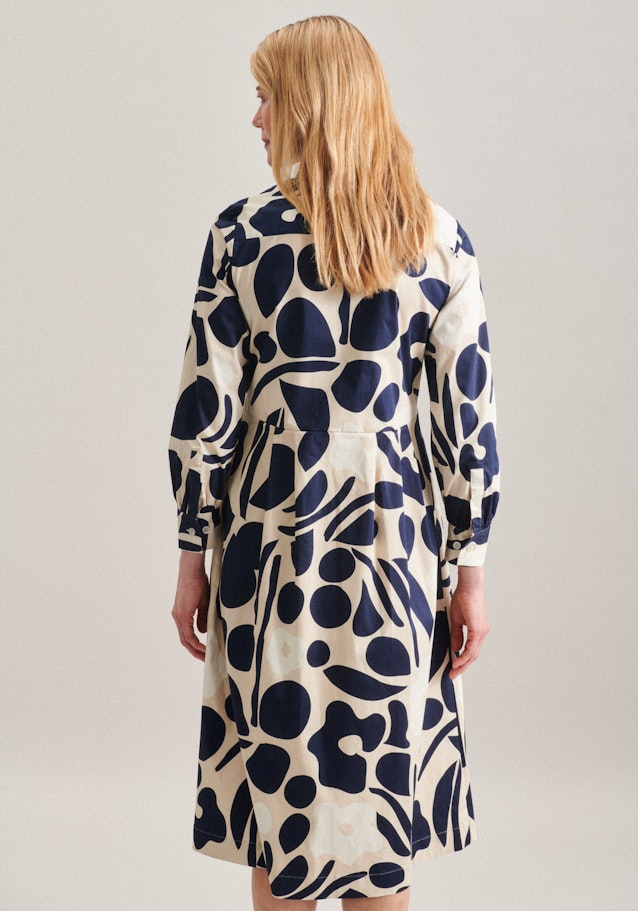 Kleid Druck in Ecru | Seidensticker Onlineshop