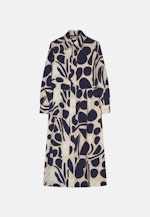 Kleid Druck in Ecru |  Seidensticker Onlineshop