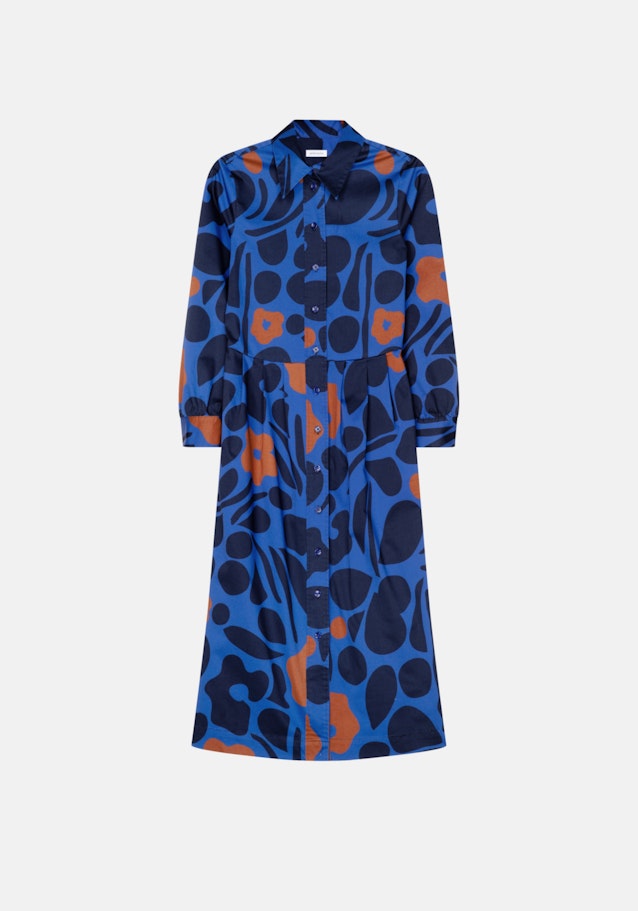 Collar Dress in Medium Blue |  Seidensticker Onlineshop
