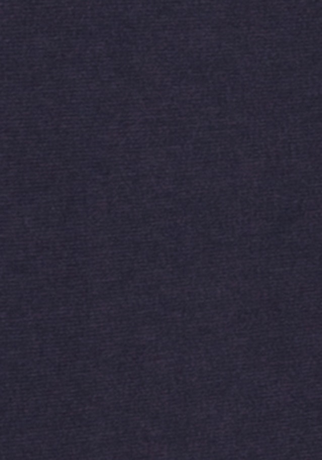 Lange mouwen Jersey Shirtblouse in Donkerblauw |  Seidensticker Onlineshop