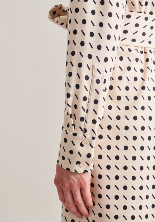 Collar Dress in Ecru |  Seidensticker Onlineshop
