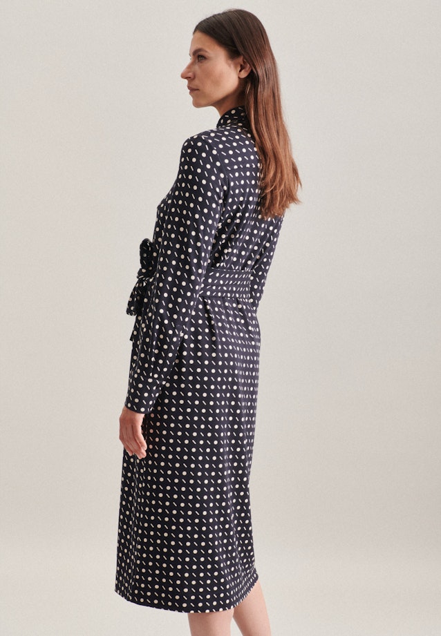 Jersey Maxi Kleid in Dunkelblau | Seidensticker Onlineshop