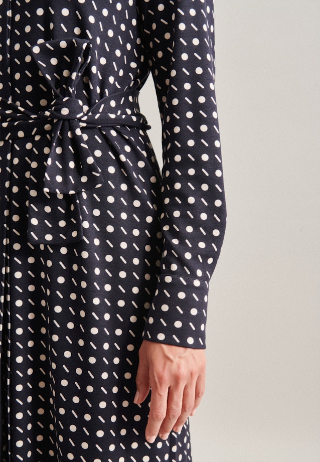 Jersey Maxi Kleid in Dunkelblau |  Seidensticker Onlineshop