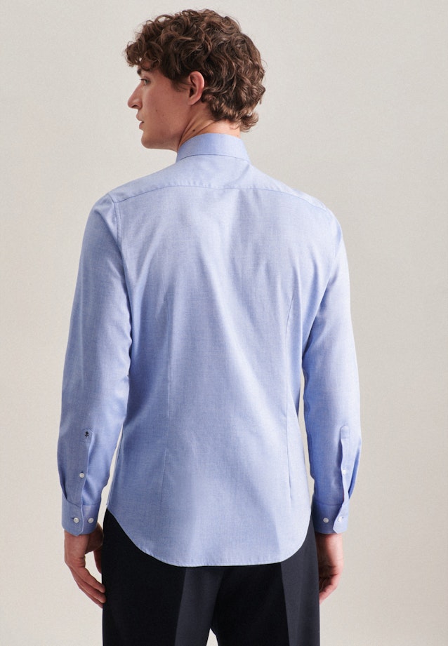 Shaped Chemise d'affaires Uni in Bleu Clair |  Seidensticker Onlineshop