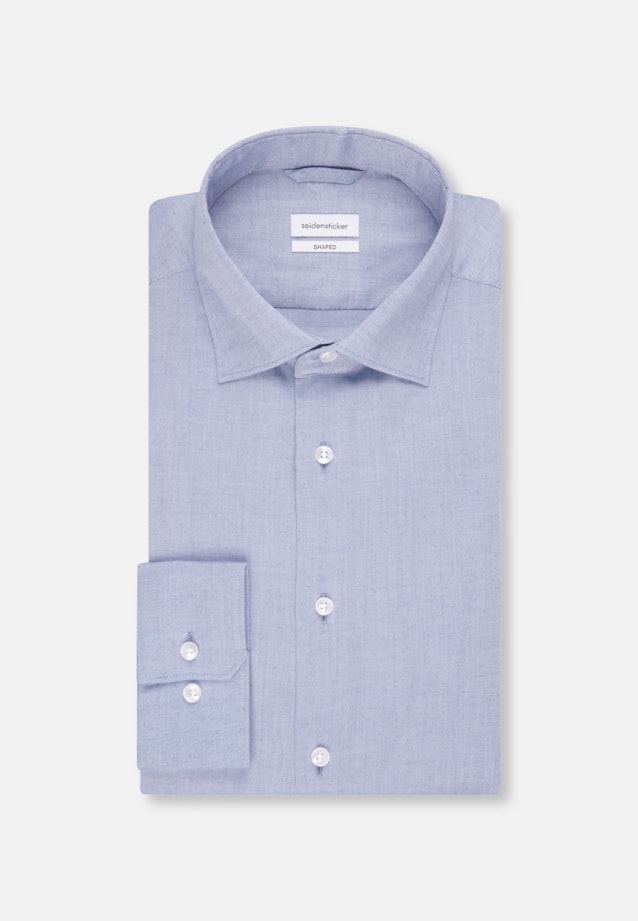 Shaped Chemise d'affaires Uni in Bleu Clair |  Seidensticker Onlineshop