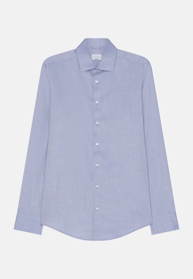 Shaped Chemise d'affaires Uni in Bleu Clair |  Seidensticker Onlineshop