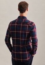 Slim Business shirt Check in Red |  Seidensticker Onlineshop