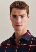 Slim Business shirt Check in Red |  Seidensticker Onlineshop