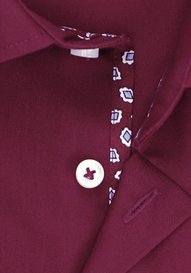 Shaped Business Hemd Uni in Rot | Seidensticker Onlineshop