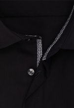 Shaped Business Hemd Uni in Schwarz |  Seidensticker Onlineshop