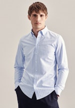 Shaped Business shirt Stripe in Light Blue |  Seidensticker Onlineshop