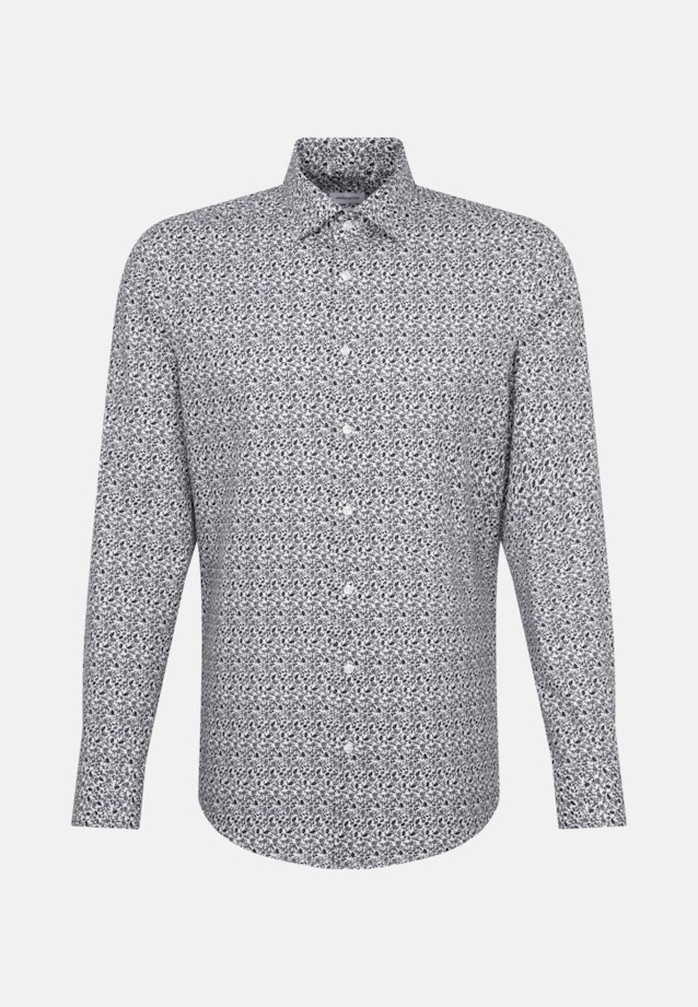 Slim Chemise d'affaires Imprimé in Bleu Foncé |  Seidensticker Onlineshop