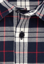 Regular Casual Hemd Karo in Dunkelblau |  Seidensticker Onlineshop