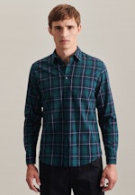 Regular Chemise décontractée carreaux in Vert |  Seidensticker Onlineshop