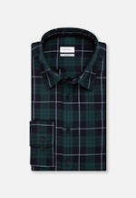 Regular Chemise décontractée carreaux in Vert |  Seidensticker Onlineshop
