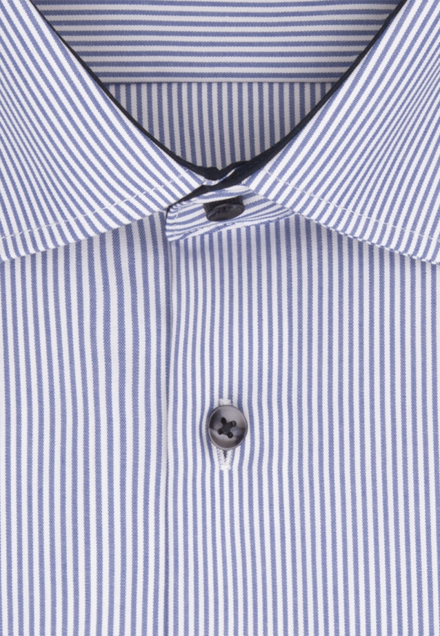 Regular Chemise d'affaires rayures in Bleu Moyen |  Seidensticker Onlineshop