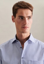 Regular Chemise d'affaires rayures in Bleu Moyen |  Seidensticker Onlineshop