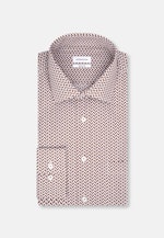 Regular fit Business Hemd Streifen in Braun |  Seidensticker Onlineshop