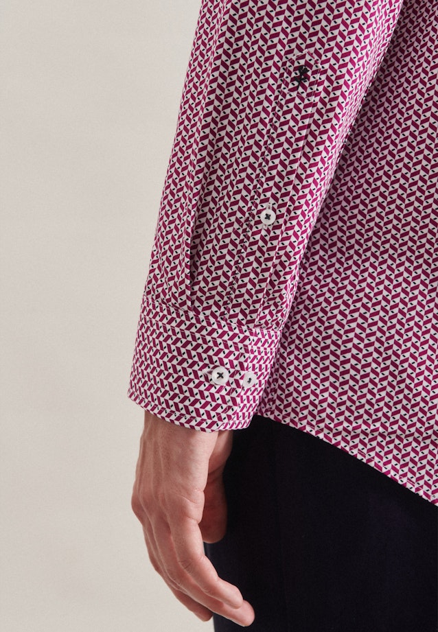 Business Shirt in Regular fit with Kent-Collar in Pink |  Seidensticker Onlineshop