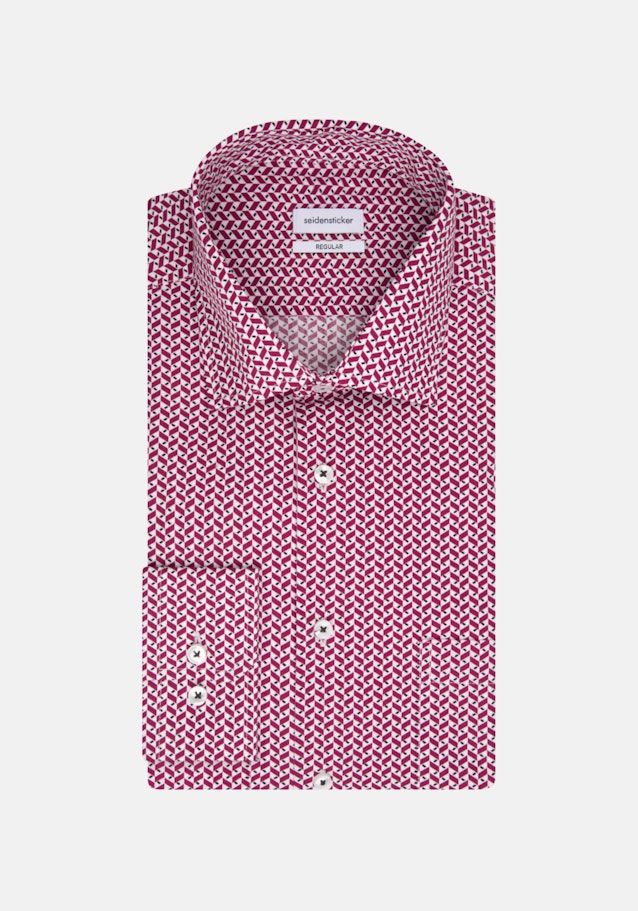 Popeline Business Hemd in Regular fit mit Kentkragen in Rosa/Pink |  Seidensticker Onlineshop