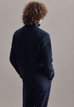 Pullover Streifen in Dunkelblau |  Seidensticker Onlineshop