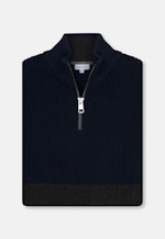 Pullover Streifen in Dunkelblau |  Seidensticker Onlineshop