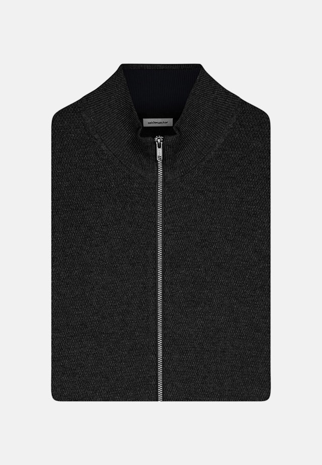 Cardigan en maille uni in Gris |  Seidensticker Onlineshop