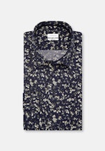 Regular Casual shirt Print in Dark Blue |  Seidensticker Onlineshop