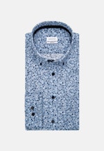 Twill Casual Hemd in Regular mit Button-Down-Kragen in Hellblau |  Seidensticker Onlineshop