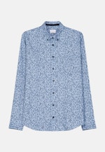 Twill Casual Hemd in Regular mit Button-Down-Kragen in Hellblau |  Seidensticker Onlineshop