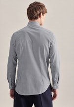 Slim Chemise d'affaires carreaux in Bleu Foncé |  Seidensticker Onlineshop