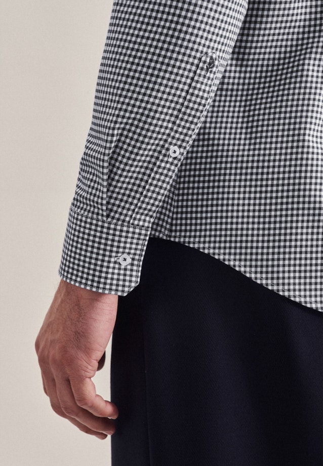 Slim Chemise d'affaires carreaux in Bleu Foncé |  Seidensticker Onlineshop