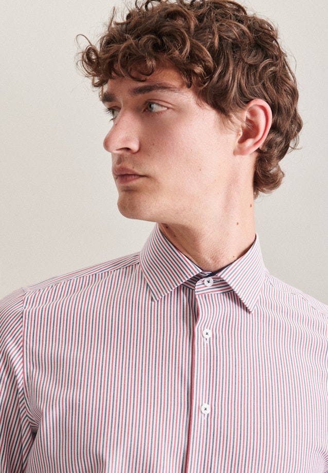 Slim Chemise d'affaires rayures in Rouge |  Seidensticker Onlineshop