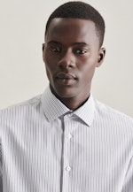 Slim Chemise d'affaires rayures in Gris |  Seidensticker Onlineshop