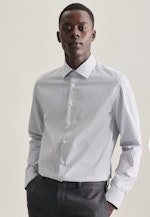 Slim Chemise d'affaires rayures in Gris |  Seidensticker Onlineshop