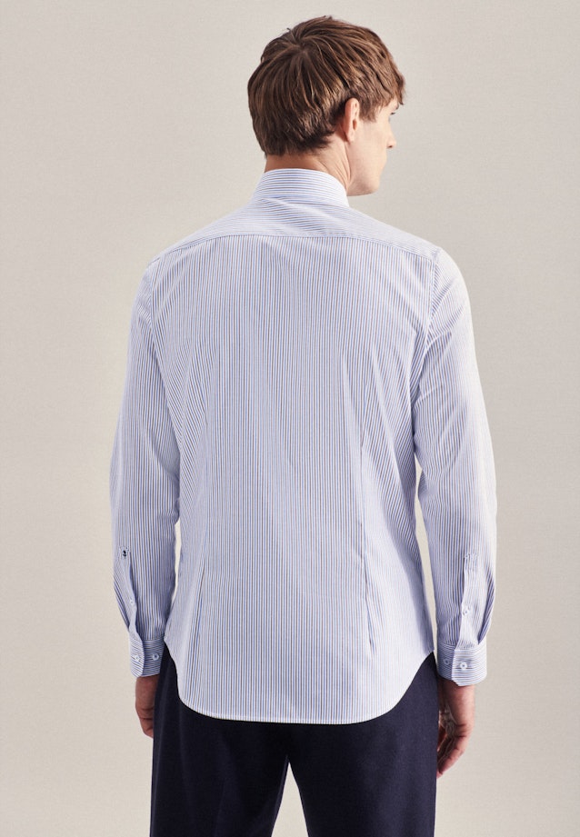 Slim Business Hemd Streifen in Braun |  Seidensticker Onlineshop