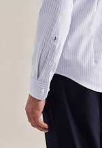 Slim Business Hemd Streifen in Braun |  Seidensticker Onlineshop