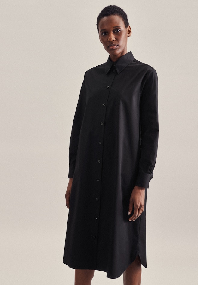 Collar Dress in Black | Seidensticker online shop
