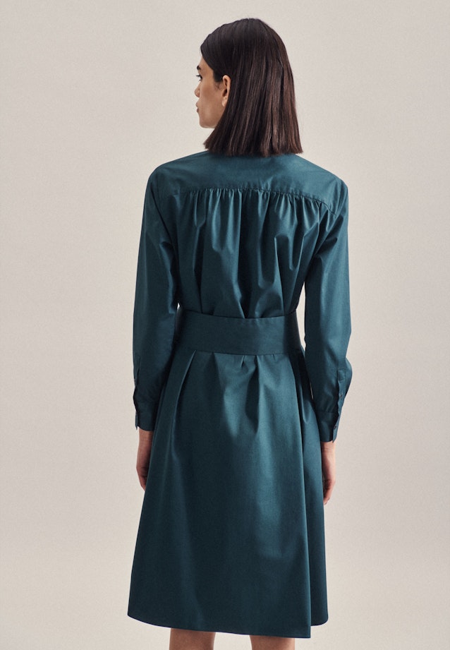 Kragen Kleid Regular in Grün |  Seidensticker Onlineshop