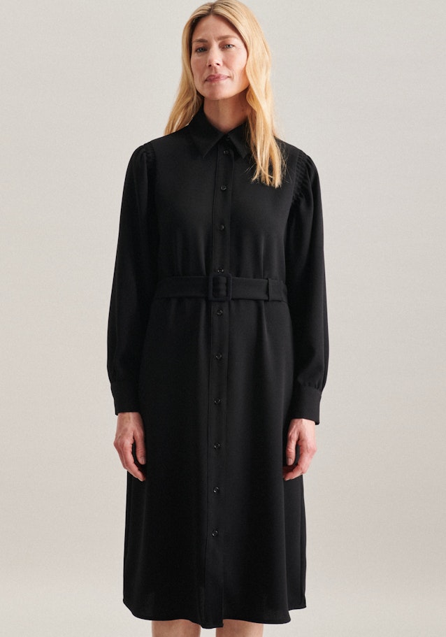 Collar Dress in Black | Seidensticker Onlineshop