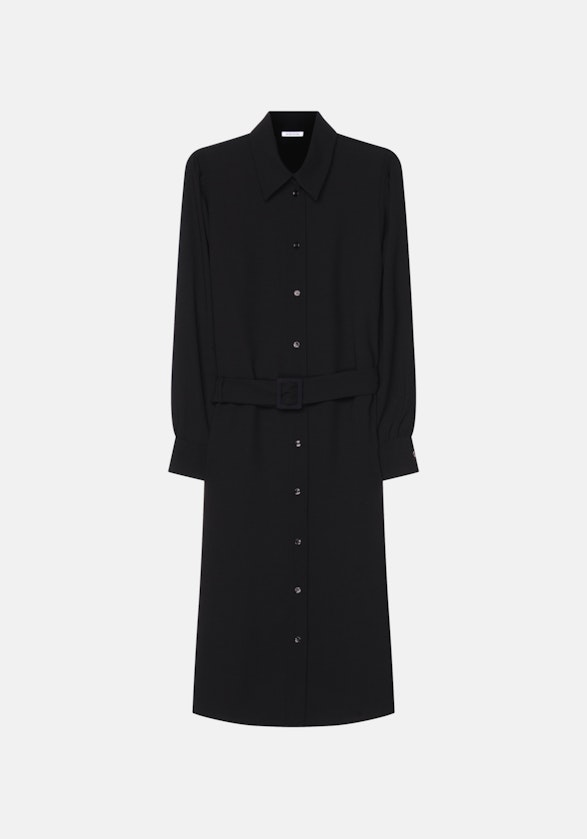 Robe Regular Manche Longue in Noir |  Seidensticker Onlineshop