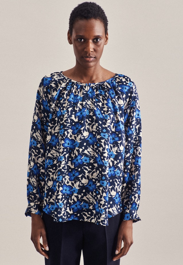 Poplin Shirt Blouse in Ecru |  Seidensticker Onlineshop