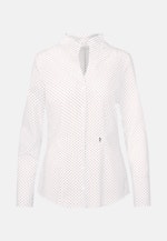 Blouse col Calice Popeline in Blanc |  Seidensticker Onlineshop