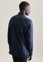 Slim Chemise d'affaires Uni in Bleu Foncé |  Seidensticker Onlineshop