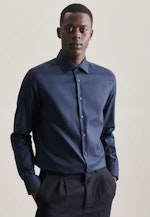 Slim Business shirt Uni in Dark Blue |  Seidensticker Onlineshop