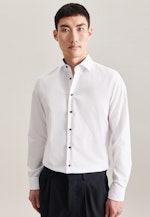Slim Business Hemd Uni in Weiß |  Seidensticker Onlineshop